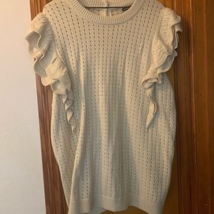 WhoWhatWear back button detail sweater